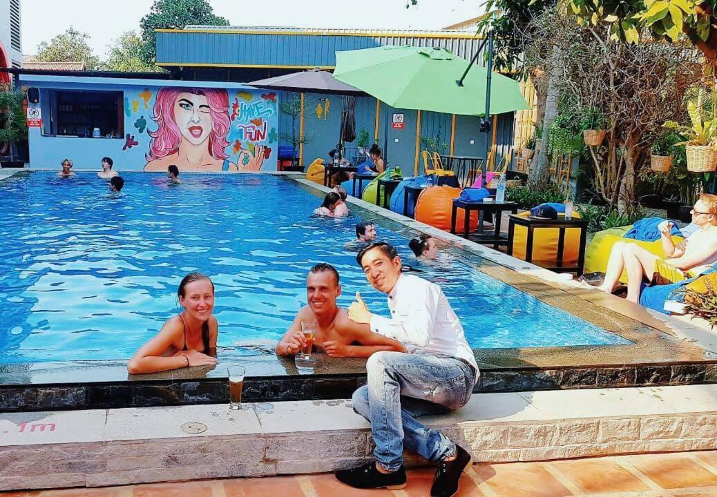The Flex Hostel Siem Reap Eksteriør bilde